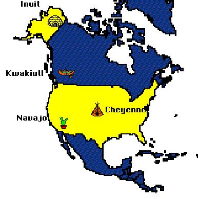 NA map