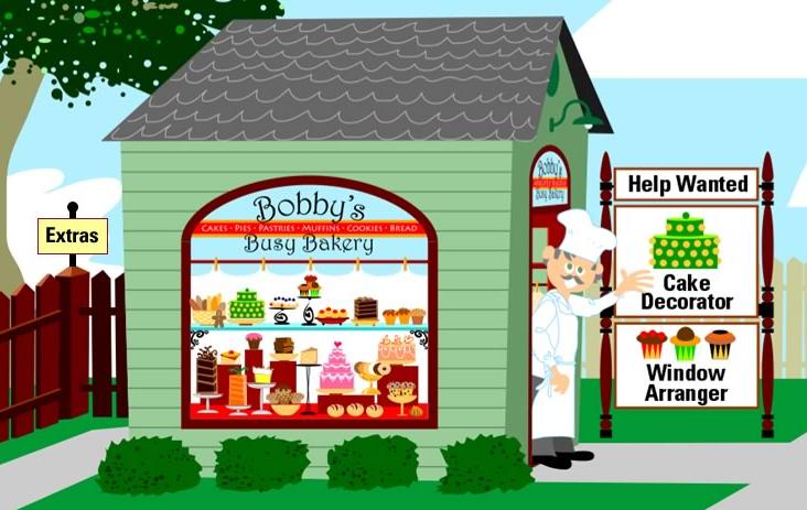 bobby's busy bakery