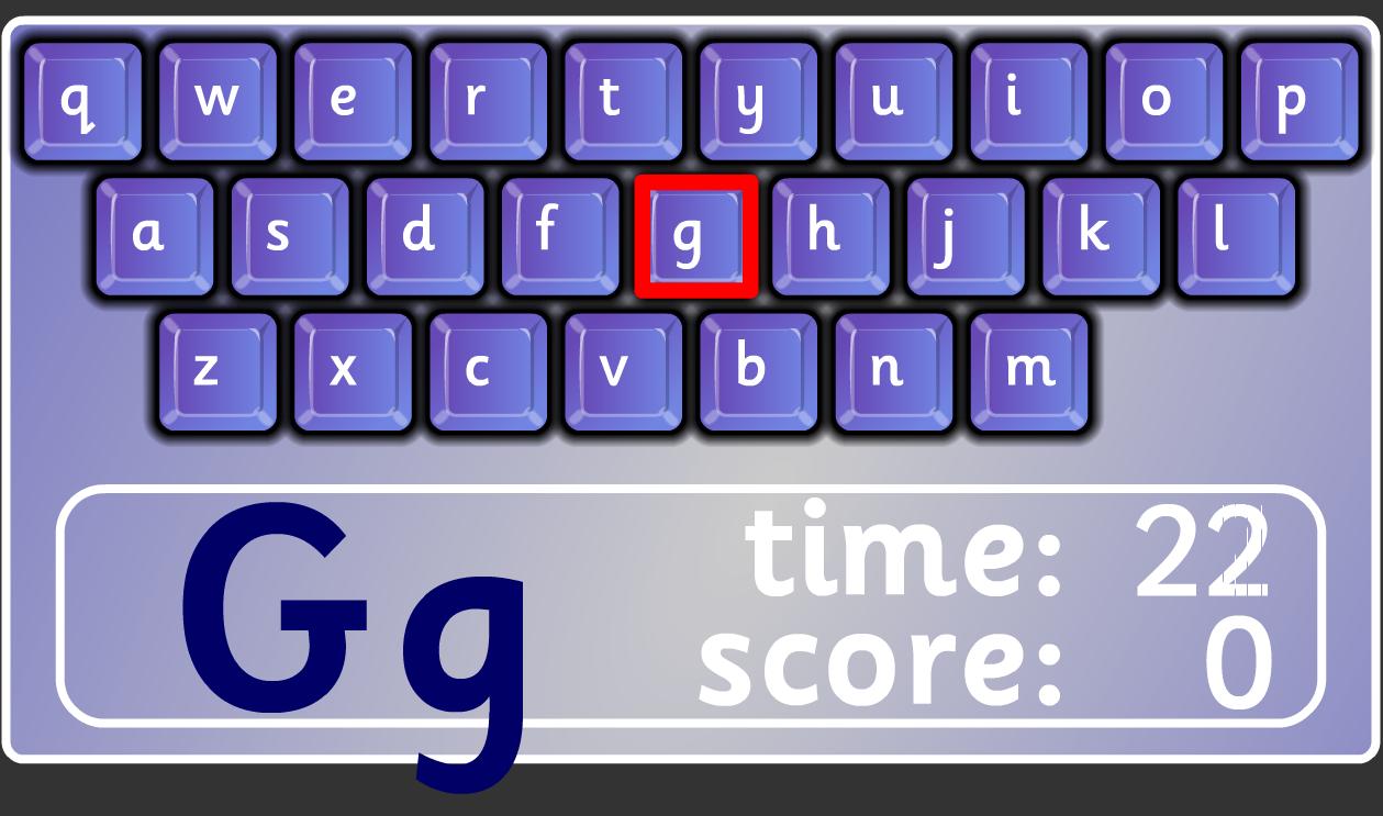 keyboarding game